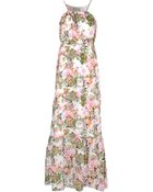 Stefanel Long Dress - Lyst