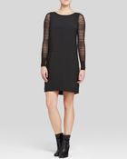 Adrianna Papell Knit Sleeve Tunic Dress - Lyst