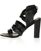 Topshop Potential Premium Shoes - Lyst