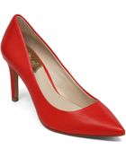 Vince Camuto Ressamae Leather Pumps - Lyst