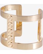 French Connection Screw Head Studed I Cuff - Lyst