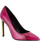 Saint Laurent Paris Snake Pump - Lyst