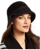 Nine West Metallic Angora Cloche - Lyst