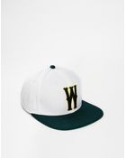 Wesc Snapback Cap - Lyst