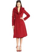Oscar de la Renta Alpaca & Silk-Blend Coat - Lyst