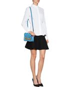 McQ by Alexander McQueen Cotton Peplum Front Shirt - Lyst