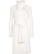 Ted Baker Belted Wrap Coat - Lyst