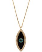 Tai Evil Eye Enamel Pendant Necklace - Lyst