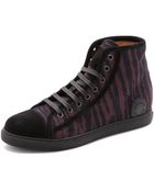 Marc Jacobs Zebra High Top Sneakers - Lyst