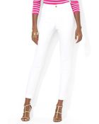 Lauren by Ralph Lauren Petite Stretch Sateen Pants - Lyst