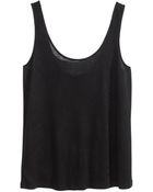 H&M Jersey Top - Lyst