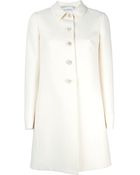 Valentino Single Breasted Coat - Lyst