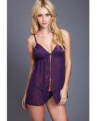 Forever 21 Lace Slip Set - Lyst