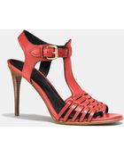 Coach Izzy Heel - Lyst