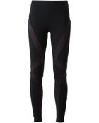 David Lerner Panelled Leggings - Lyst