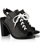 Rag & Bone Trafford Leather Lace-Up Sandals - Lyst