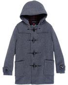 Gloverall Mid Duffle Coat - Lyst