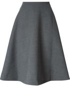 Marc By Marc Jacobs A-Line Midi Skirt - Lyst