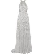 Matthew Williamson Printed Silk-Chiffon Gown - Lyst
