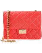 Designinverso Compact Quilted Faux-Leather Shoulder Bag - Lyst