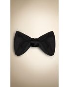 Burberry Silk Bow Tie - Lyst