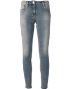 Roberto Cavalli Micro Studded Jean - Lyst