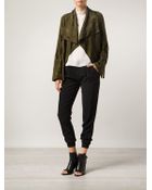 Plein Sud Draped Jacket - Lyst