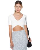 Nasty Gal Highest Peak Crop Top - Lyst