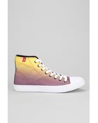 Urban Outfitters Tropical Hightop Trainer Sneaker - Lyst