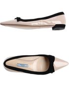 Prada Ballet Flats - Lyst