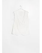 Mango Wrapped Top - Lyst