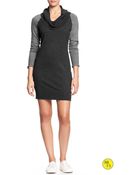 Banana Republic Factory Cowl-Neck Sweater Dress - Lyst