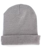 Missguided Piper Beanie Hat In Grey - Lyst