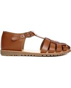 Asos Jurassic Leather Tbar Flat Shoes - Lyst