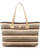 Tory Burch Robinson Zig Zag East-West Tote Bag - Lyst