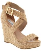 Steve Madden Haywire Espadrille Wedge Sandals - Lyst