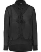 The Kooples Silk Polka Dot Blouse - Lyst