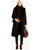 Ralph Lauren Black Label Wool-Cashmere Melaine Coat - Lyst