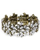BaubleBar Crystal Tiffany Stretch Bracelet - Lyst