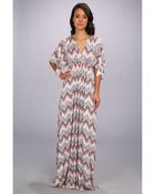 Rachel Pally Long Caftan Print Dress - Lyst