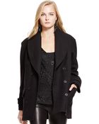 Polo Ralph Lauren Wool Double-Breasted Coat - Lyst