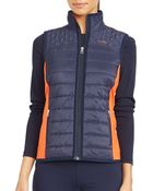 Ralph Lauren Lauren Color Block Vest - Lyst