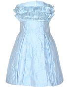 Ermanno Scervino Short Dress - Lyst