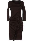 Patrizia Pepe Kneelength Dress - Lyst