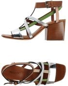 Missoni Sandals - Lyst