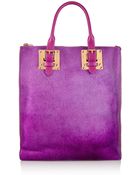 Sophie Hulme Calf Hair Tote - Lyst