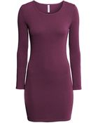 H&M Jersey Dress - Lyst