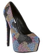 Steve Madden Dyvinal Pumps with Rhinestone Accents - Lyst