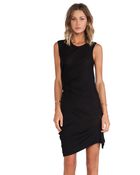 McQ by Alexander McQueen T-Bend Dress - Lyst