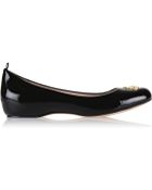 Vivienne Westwood Anglomania Patent-Leather Ballet Flats - Lyst